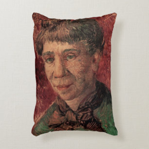 Coussins Décoratifs Portrait de femme Madame Tanguy, Vincent van Gogh