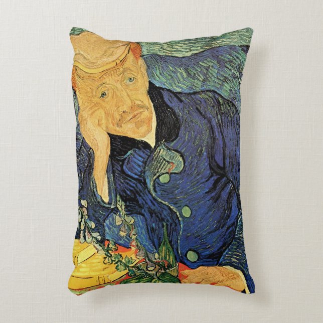 Coussins Décoratifs Portrait du docteur Gachet par Vincent van Gogh (Devant(Vertical))