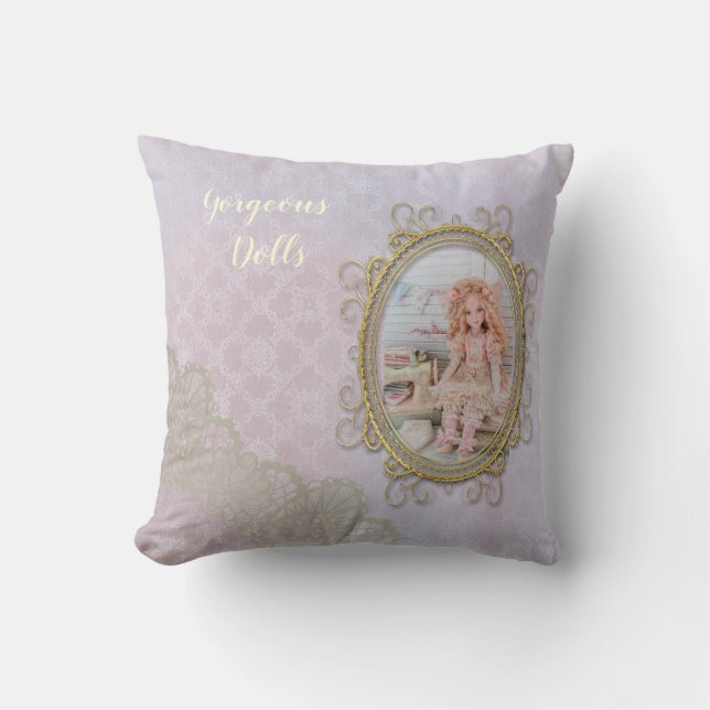 Coussins décoratifs pour filles (Recto)