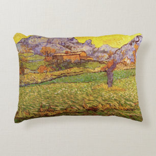 Coussins Décoratifs Prairie dans les montagnes par Vincent van Gogh