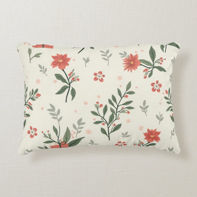 Coussins Décoratifs Présents & Fleurs lancent oreiller (Devant)