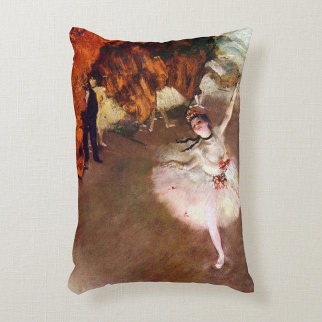 Coussins Décoratifs Prima Ballerina, Rosita Mauri par Edgar Degas (Devant(Vertical))