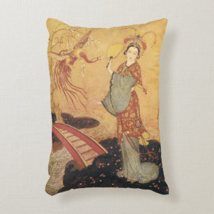 Coussins Décoratifs Princesse de conte de fée vintage Badoura, Edmund 