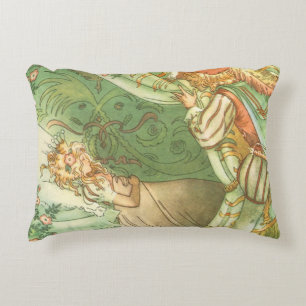 Coussins Décoratifs Princesse de la Belle au Bois Dormant, Conte de Fé