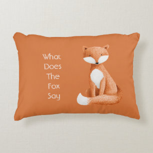 Coussins Décoratifs Que dit le renard ?