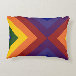 Coussins Décoratifs Rainbow Chevrons