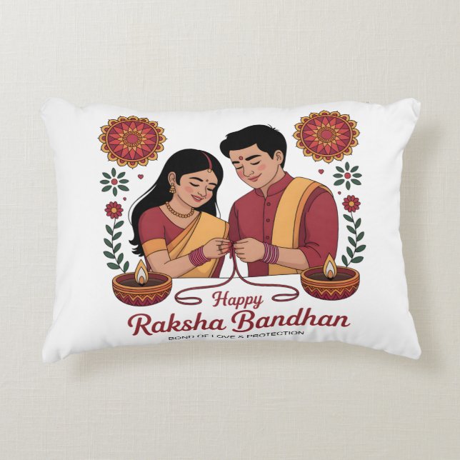 Coussins Décoratifs Raksha Bandhan Accent Pillow (Devant)