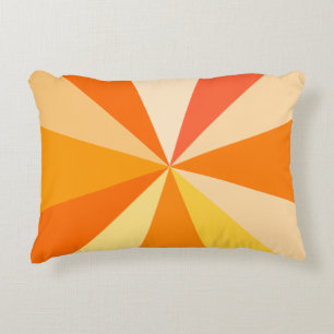 Coussins Décoratifs Rayons 60s géométriques géniaux modernes d'art 