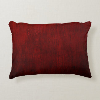 Coussins Décoratifs Red and black floral textile