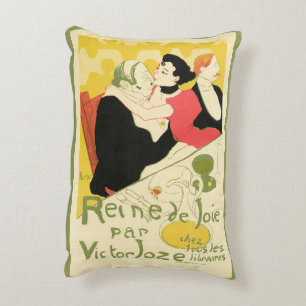 Coussins Décoratifs Reine de Joie Toulouse Lautrec