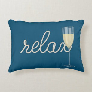 Coussins Décoratifs RELAX Texte Corde Naution