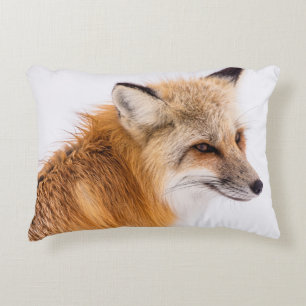Coussins Décoratifs Renard rouge dans la neige