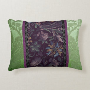 Coussins Décoratifs Romance gothique : Elégance victorienne verte et v