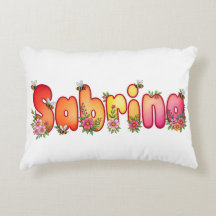 Sabrina - Oreiller abeille personnalisé