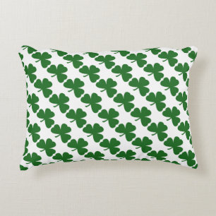 Coussins Décoratifs Shamrocks verts St. Patrick's Day Clover Motif