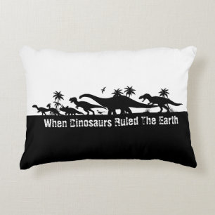 Coussins Décoratifs Silhouettes de dinosaures