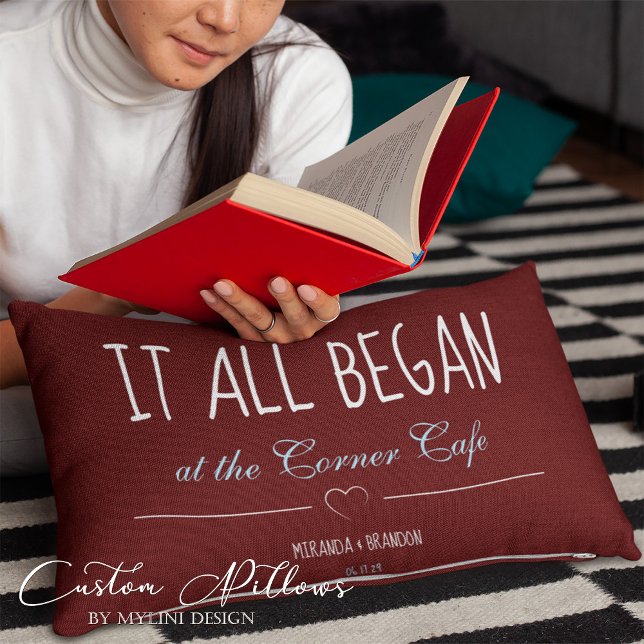 Coussins Décoratifs Simply Red : Et si... tout commençait là (Créateur téléchargé)