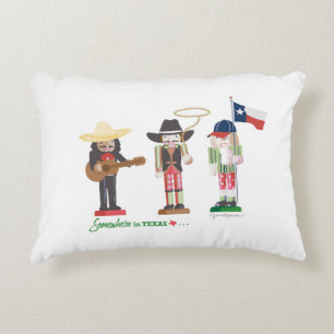 Coussins Décoratifs "Somewhere in Texas", Texas Nutcrackers