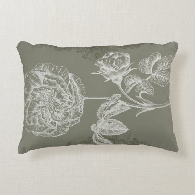 Coussins Décoratifs Soulagement floral I (Devant)