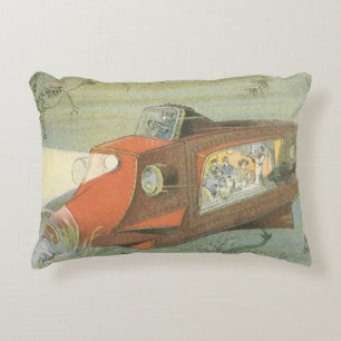 Coussins Décoratifs Sous-marin Steampunk de Science-Fiction Vintage da