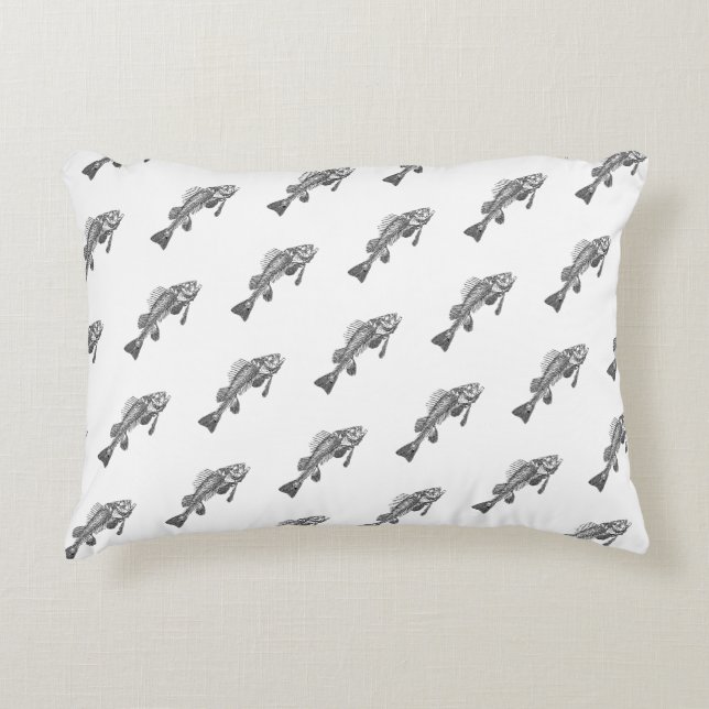 Coussins Décoratifs Squelette de poisson (Devant)