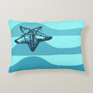 Coussins Décoratifs Starfish & Ocean Waves Lumbar Cushion