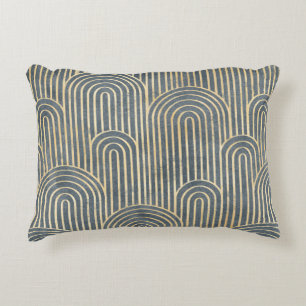Coussins Décoratifs Style Art déco design luxe géométrique sans fai