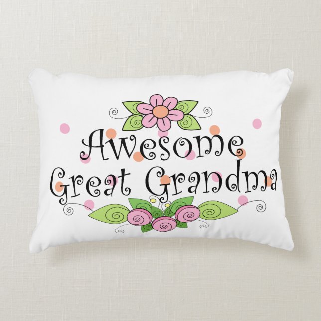 Coussins Décoratifs Super grand grand-mère (Devant)