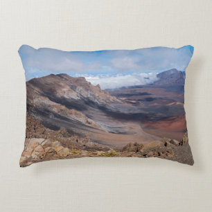 Coussins Décoratifs surplombant le cratère de haleakala de la jante