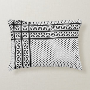 Coussins Décoratifs Symbole Keffiyeh de la Palestine Motif de résistan