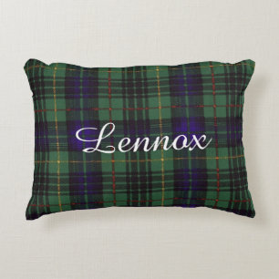 Coussins Décoratifs Tartan d'écossais de plaid de clan de Lennox
