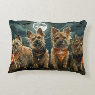 Coussins Décoratifs Terrier Australien Halloween Effrayant