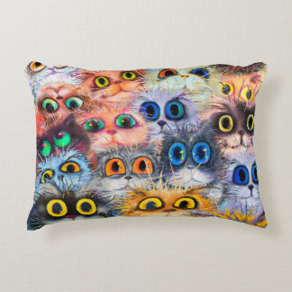 Coussins Décoratifs The set of cats portraitsart,portrait,animal,abstr