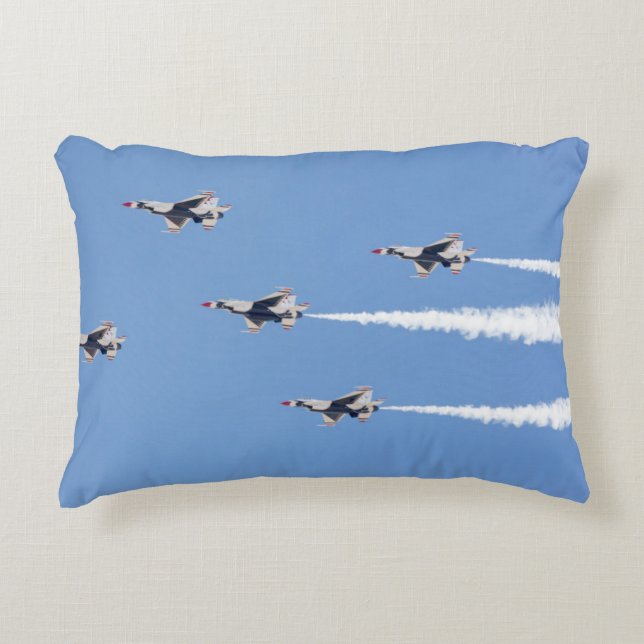 Coussins Décoratifs Thunderbirds F-16 pilotant la formation de (Devant)