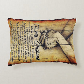 Coussins Décoratifs To My Husband Letter, Lovely Quotes Gift