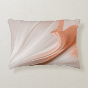 Coussins Décoratifs Toucher de pêche soyeux