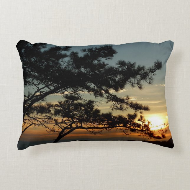 Coussins Décoratifs Tourrey Pine Sunset I California Paysage (Devant)