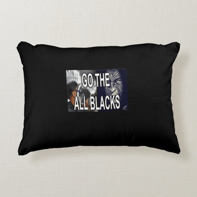 Coussins Décoratifs Tous les noirs (Devant)