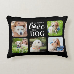 Coussins Décoratifs Tout Ce Dont Vous Avez Besoin Est Love Chien Perso