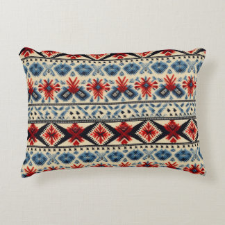 Coussins Décoratifs Traditional Folk Embroidery Stripe  Pattern