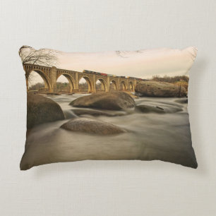 Coussins Décoratifs Train au-dessus de James River