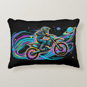Coussins Décoratifs Traverser l'espace - Motocross Rider