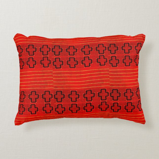 Coussins Décoratifs Tribal Native American Southwest Weaving Navajo (Devant)