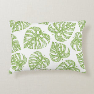 Coussins Décoratifs Tropical motif sans couture avec palme exotique