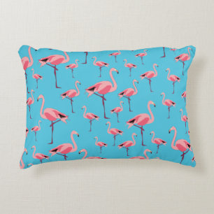 Coussins Décoratifs Tropical Summer Pink Flamingo Pattern