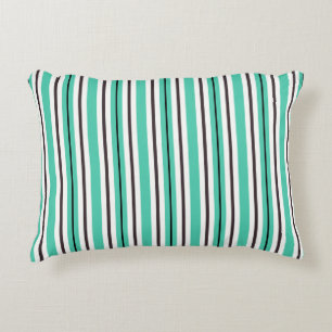 Coussins Décoratifs Turquoise Vert Brown Noir Blancs