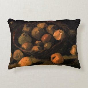 Coussins Décoratifs Un panier de pommes par Vincent van Gogh