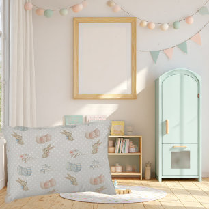 Coussins Décoratifs une famille adorable de lapins avec une couverture