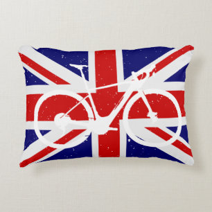 Coussins Décoratifs Union Jack cycliste