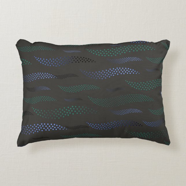 Coussins Décoratifs Vagues Tigre (motif stylisé) 7 (Devant)